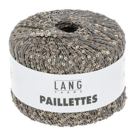 Lang Yarns Paillettes - 04 Black/Silver