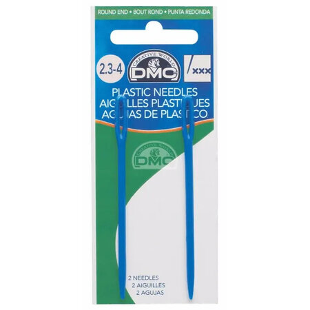 DMC Naalden kunststof 7,5cm / blauw