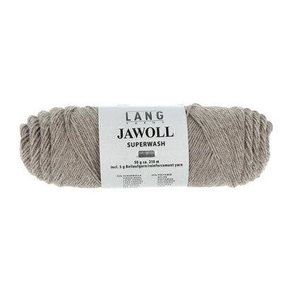Lang Yarns Jawoll  045 Light brown melange