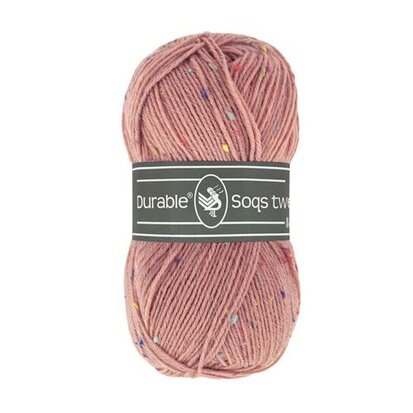Durable Soqs Tweed - 0225 Vintage Pink
