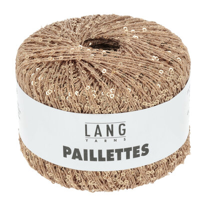 Lang Yarns Paillettes - 28 Salmon Gold