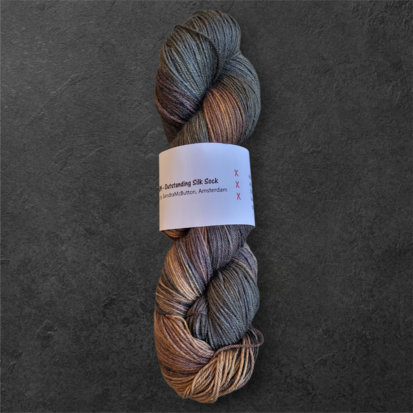 Mokum Outstanding Silk Sock - Into the Trees