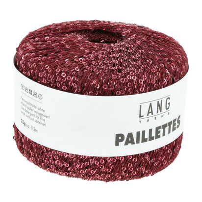 Lang Yarns Paillettes - 62 Red