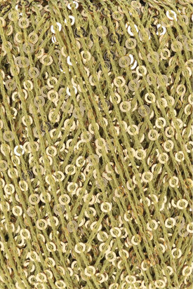 Lang Yarns Paillettes - 97 Kiwi/Gold