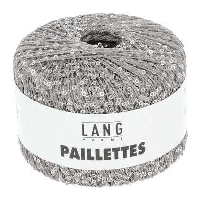 Lang Yarns Paillettes - 23 SilverGrey