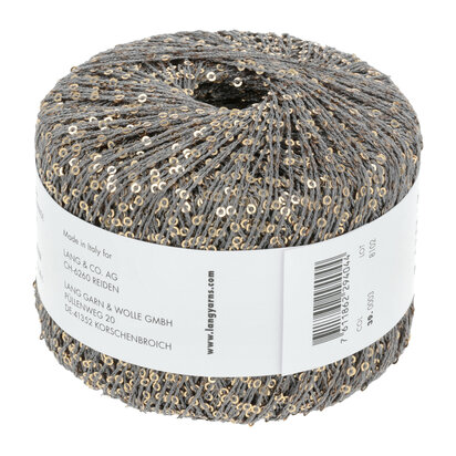Lang Yarns Paillettes - 04 Black/Silver