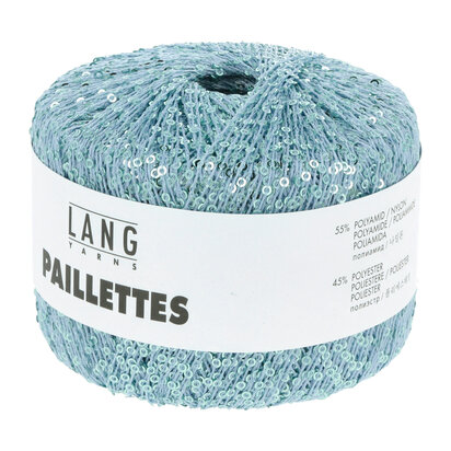 Lang Yarns Paillettes - 20 Light Blue