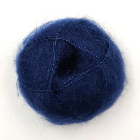Mohair Brushed Lace - 3018 Dark Deep Blue