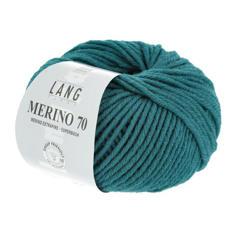 Lang Yarns Merino 70 - 088 Petrol