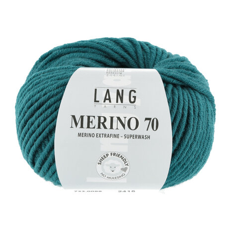 Lang Yarns Merino 70 - 088 Petrol