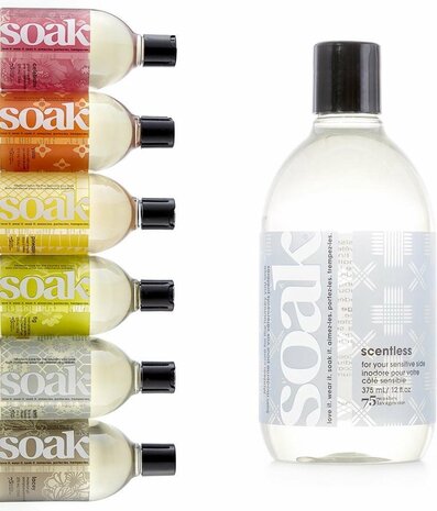 Soak Wasmiddel 375 ml -  Scentless SOAK Wash (geurloos)