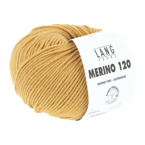 Lang Yarns Merino 120 - 311 Ocher