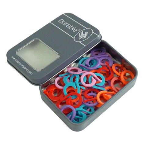 Durable Splitring steekmarkeerders 19mm, 50 stuks