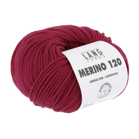 Lang Yarns Merino 120 - 162 Vino