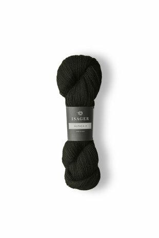 Isager Alpaca 2 - 030 Black
