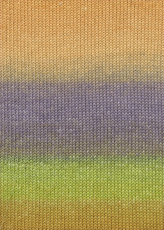 Baby Cotton Color - 028 Yellow/Lilac/Green/Orange