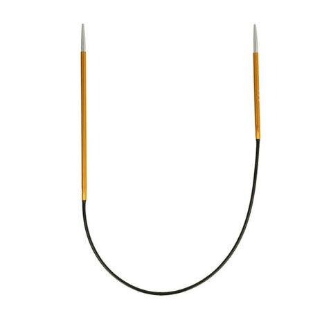 Knitpro Zing 2,25mm Asymetrische Rondbreinaalden 25cm
