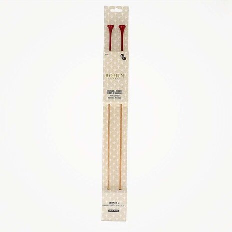 Bohin 4.00mm Mango Woodbreinaalden 40cm