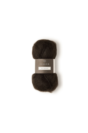 Isager Silk Mohair - 34 Coffee