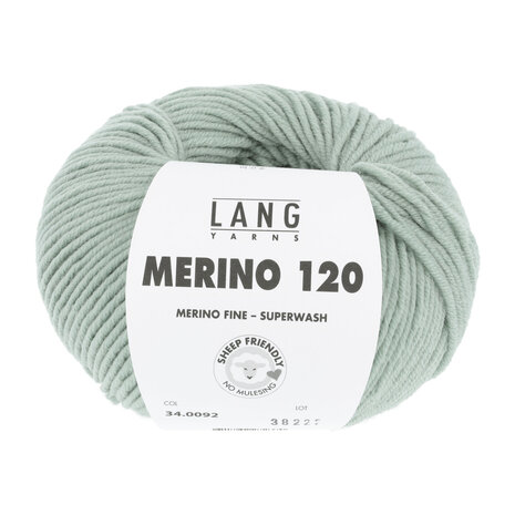 Lang Yarns Merino 120 - 092 Sagelite
