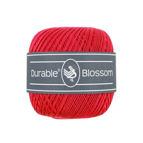 Durable Blossom brei- en haakgaren - Red 316