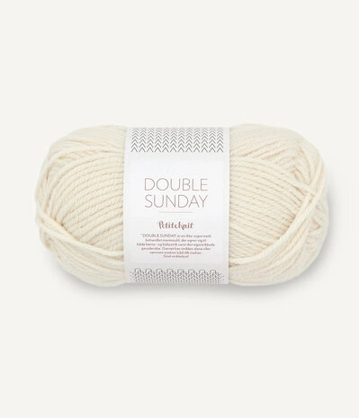Sandnes Garn Double Sunday by PetiteKnit - 1012 Natural
