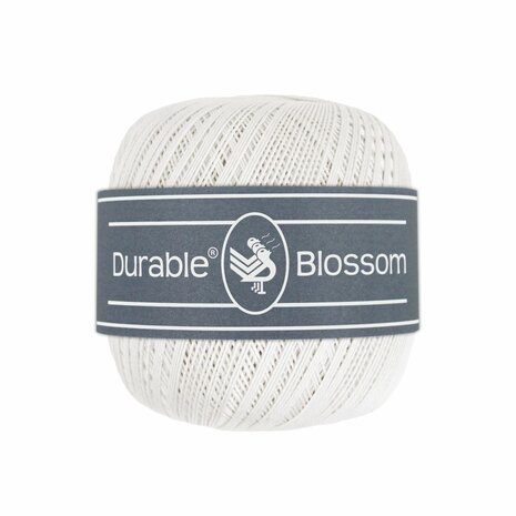 Durable Blossom brei- en haakgaren - 310 White