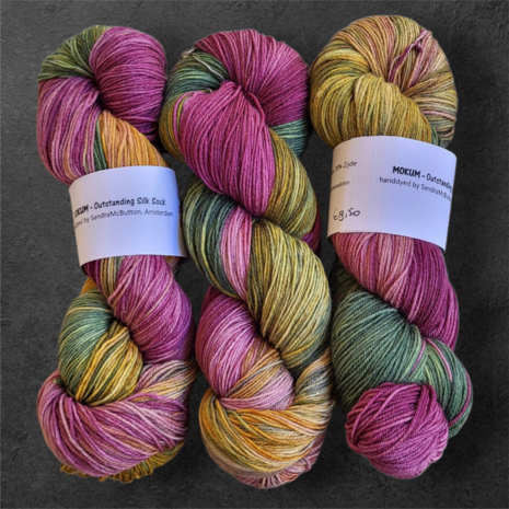 Mokum Outstanding Silk Sock - Samba