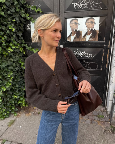 PetiteKnit - Champagne Cardigan