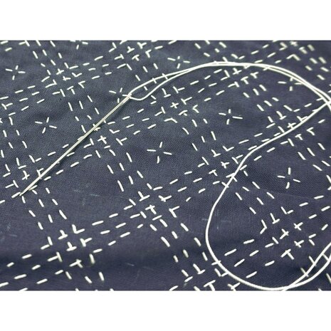 ReStyle Sashiko Sjabloon 10x10 cm Ruiten