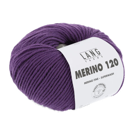 Lang Yarns Merino 120 - 147 Purple