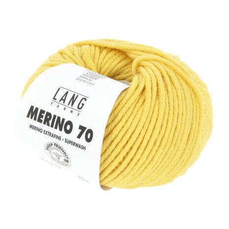 Lang Yarns Merino 70 - 114 Lemon
