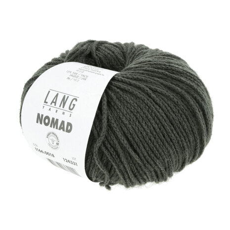 Lang Yarns Nomad - 018 Donkergroen