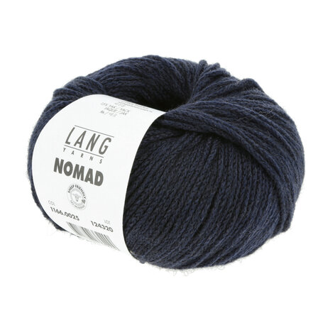 Lang Yarns Nomad - 25 Donker Blauw
