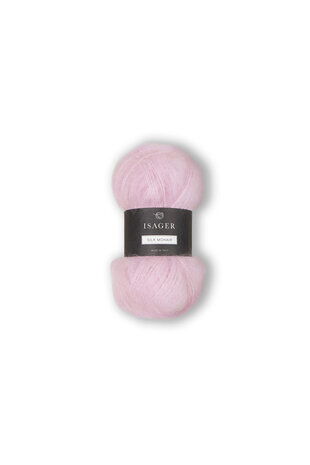 Isager Silk Mohair - 27 Light Pink