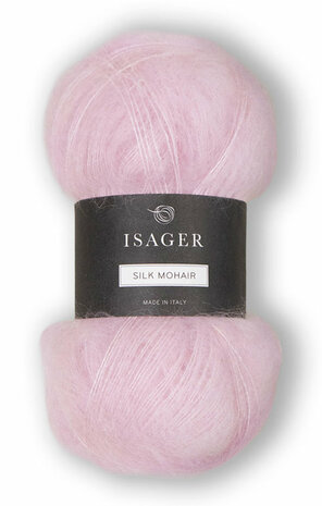 Isager Silk Mohair - 27 Light Pink