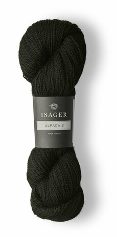Isager Alpaca 2 - 030 Black