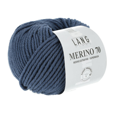 Lang Yarns Merino 70 - 034 Jeans