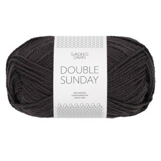 Sandnes Garn Double Sunday - 3800 Bristol Black