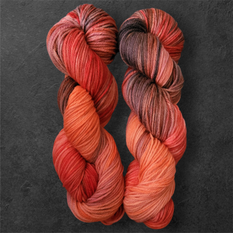 Mokum Superwash Sock DK - Burgundy Ice