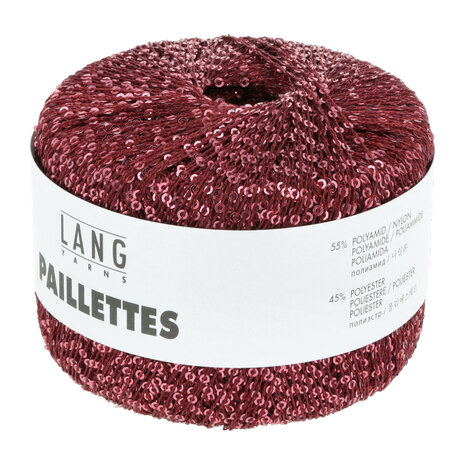 Lang Yarns Paillettes - 62 Red