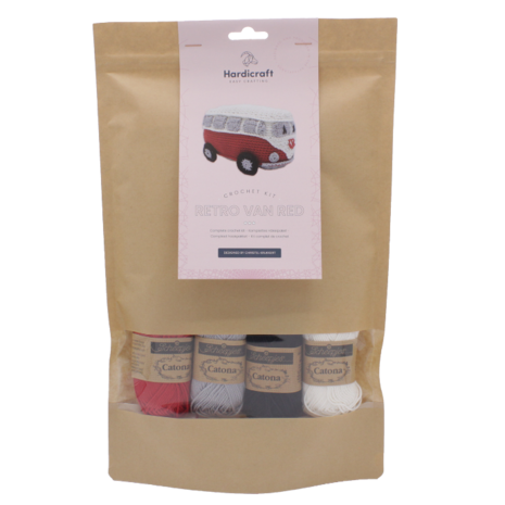 Hardicraft Haakpakket - Rode Retro Bus