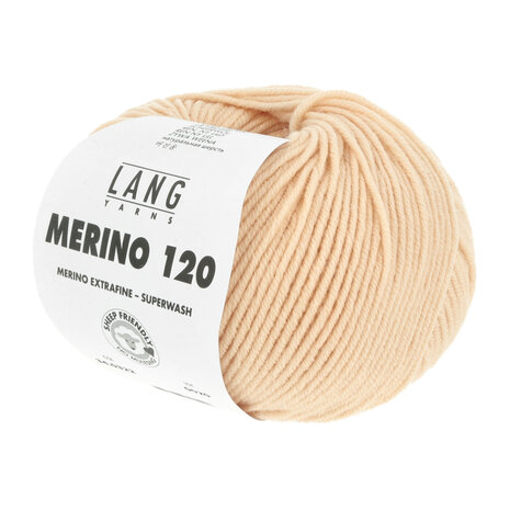 Lang Yarns Merino 120 - 322 Peach Sand