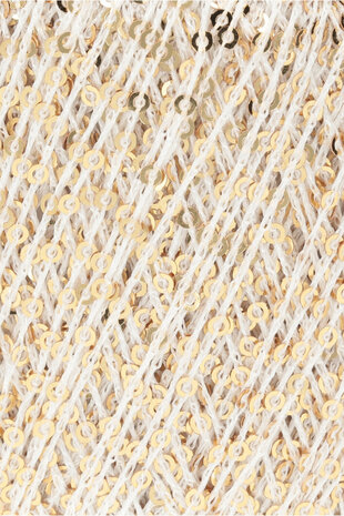 Lang Yarns Paillettes - 02 Ecru/Gold