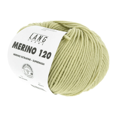 Lang Yarns Merino 120 - 344 Lime