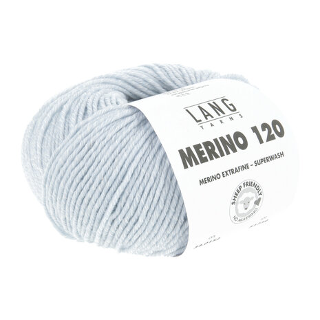 Lang Yarns Merino 120 - 152 Icy Blue