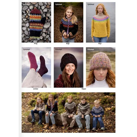 Istex Lopi Boek nr. 45 Autumn Engels