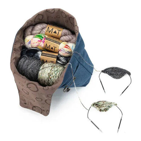 Della Q Nora Big Bucket - Indigo