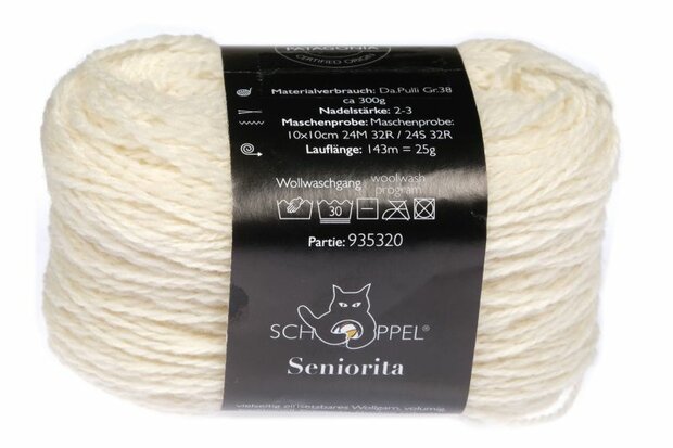 Schoppel Wolle Seniorita -  (980) Off-White
