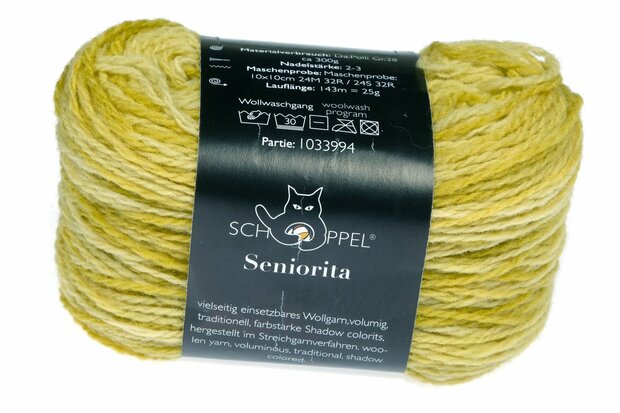 Schoppel Wolle Seniorita - (2613) Golden Olive